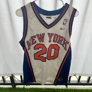 Allan Houston Vintage Knicks Jersey